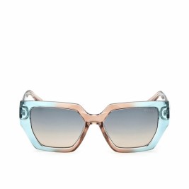 Дамски слънчеви очила Guess P цвят тюркоаз Ø 53 mm