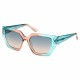 Дамски слънчеви очила Guess P цвят тюркоаз Ø 53 mm