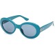 Дамски слънчеви очила Guess GU7904 89V цвят тюркоаз Ø 51 mm