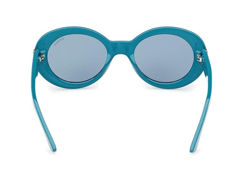 Дамски слънчеви очила Guess GU7904 89V цвят тюркоаз Ø 51 mm