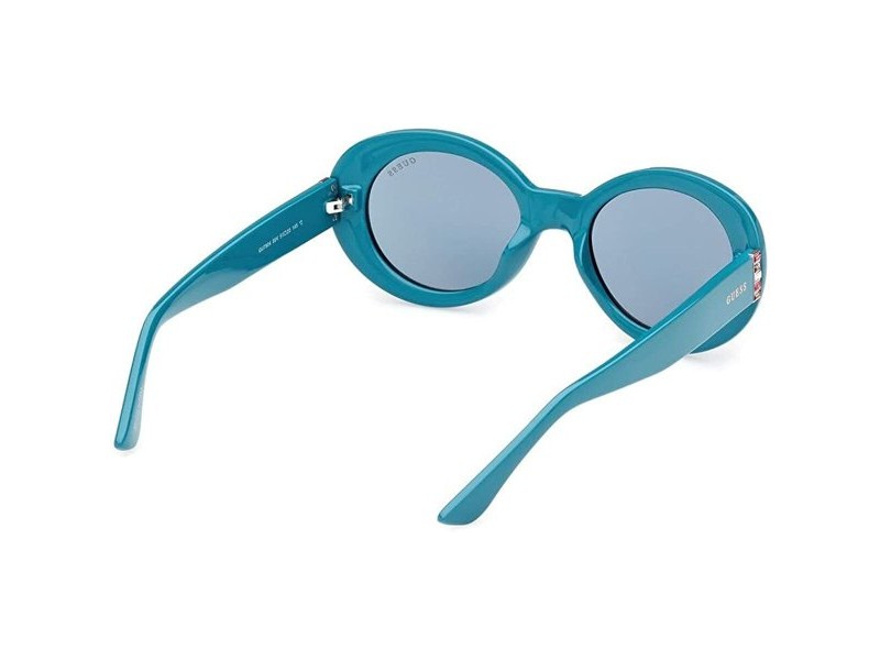 Дамски слънчеви очила Guess GU7904 89V цвят тюркоаз Ø 51 mm