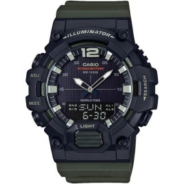 Мъжки часовник Casio ILLUMINATOR BLACK - ARMY GREEN (Ø 48 mm)