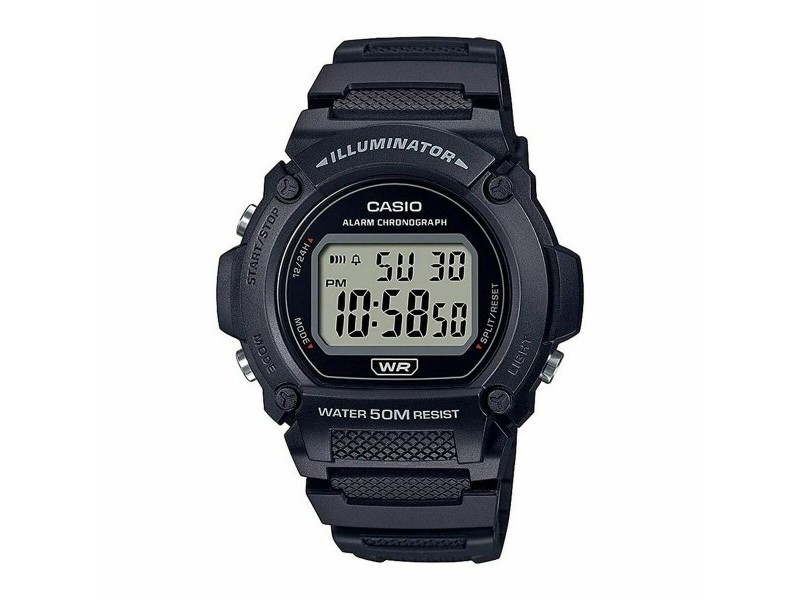 Мъжки часовник Casio W-219H-1AVCF Черен