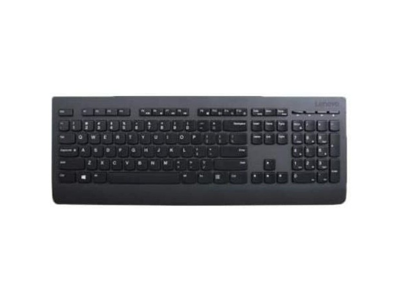 Безжична клавиатура Lenovo 4X30H56868 Черен Испанска Qwerty