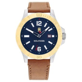 Мъжки часовник Tommy Hilfiger 1710529 Кафяв (Ø 46 mm)