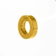 Дамска огърлица Folli Follie 1P9S048Y Златен 1,5 cm