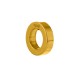 Дамска огърлица Folli Follie 1P9S048Y Златен 1,5 cm