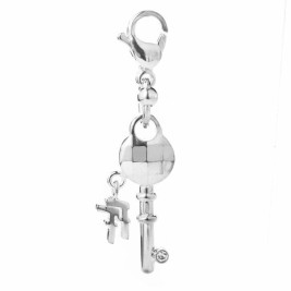 Дамска огърлица Folli Follie 3P1F003C Сив 3 cm