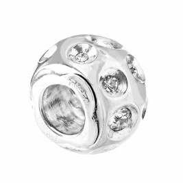 Дамска огърлица Folli Follie 3P13F016C Сив 1,5 cm