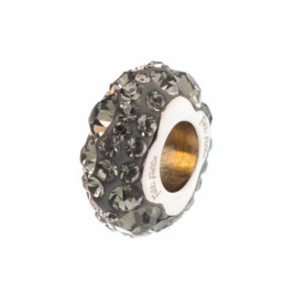 Дамска огърлица Folli Follie 3P13F020A Сив 1,5 cm