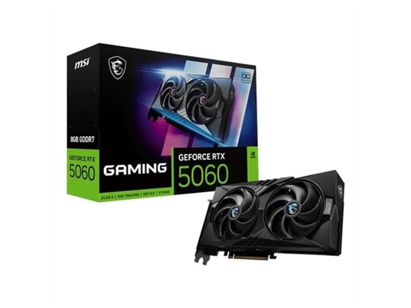 Графична карта MSI RTX 5060 GAMING OC GEFORCE RTX 5060
