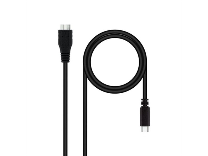 Кабел USB към micro USB NANOCABLE 10.01.1201-BK