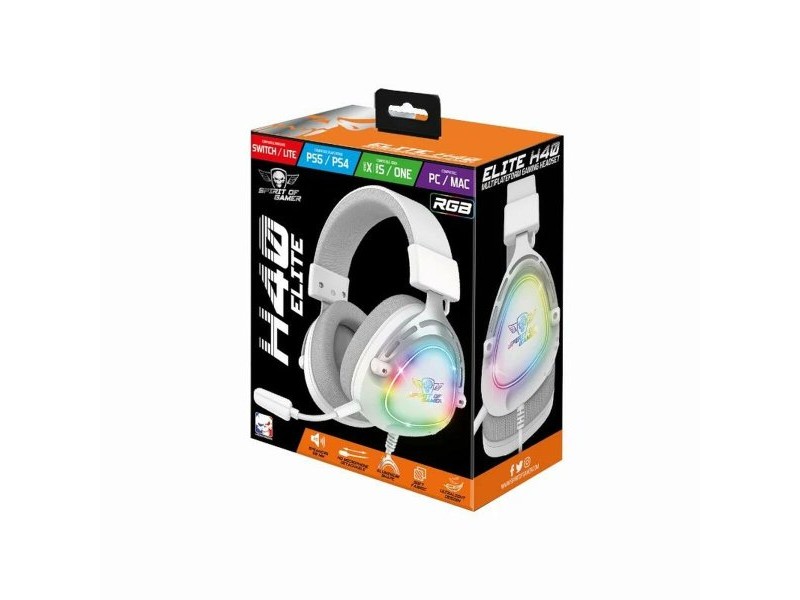 Слушалки за игра с микрофон Spirit of Gamer Elite H-40