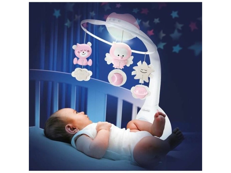 Мобилен Прожектор Infantino Sweet Girl Night 3 в 1