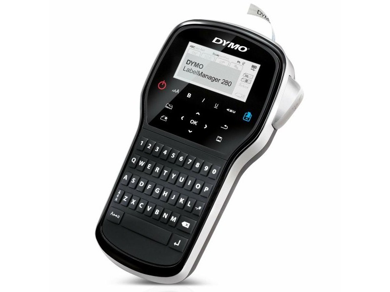 Преносим електрически уред за етикети Dymo LabelManager™ 280 QWERTY Kitcase (1 броя)