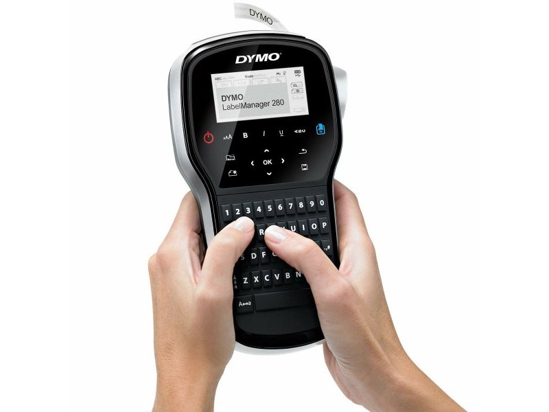 Преносим електрически уред за етикети Dymo LabelManager™ 280 QWERTY Kitcase (1 броя)