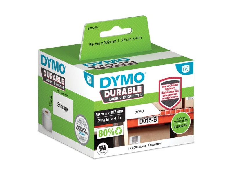 Етикети за принтер Dymo Durable Бял