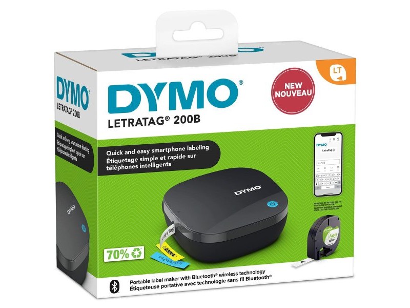 Преносим електрически уред за етикети Dymo LetraTag 200-B