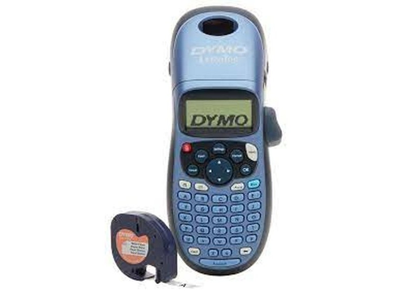 Електрически уред за етикети Dymo LETRATAG LT-100H Син (1 броя)