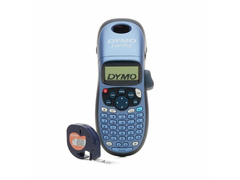 Електрически уред за етикети Dymo LETRATAG LT-100H Син (1 броя)