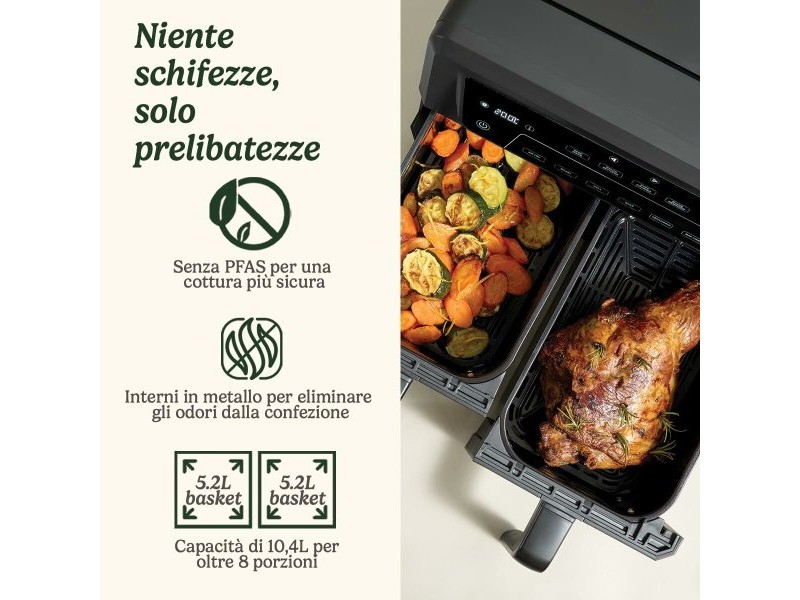 въздушен фритюрник Cuisinart Черен 2400 W