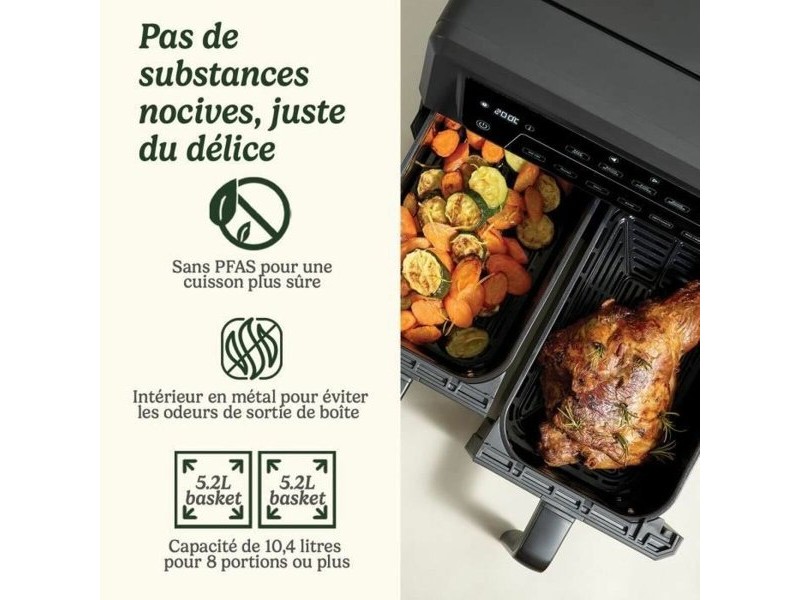 въздушен фритюрник Cuisinart Черен 2400 W