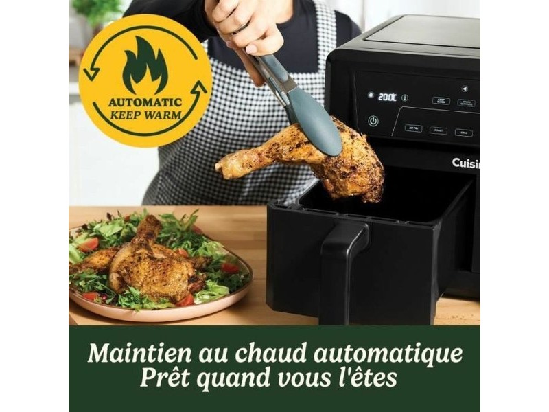 въздушен фритюрник Cuisinart Черен 2400 W