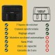 въздушен фритюрник Cuisinart Черен 2400 W