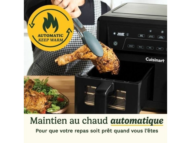 въздушен фритюрник Cuisinart AFD10XBLE Черен 2400 W 10,4 L