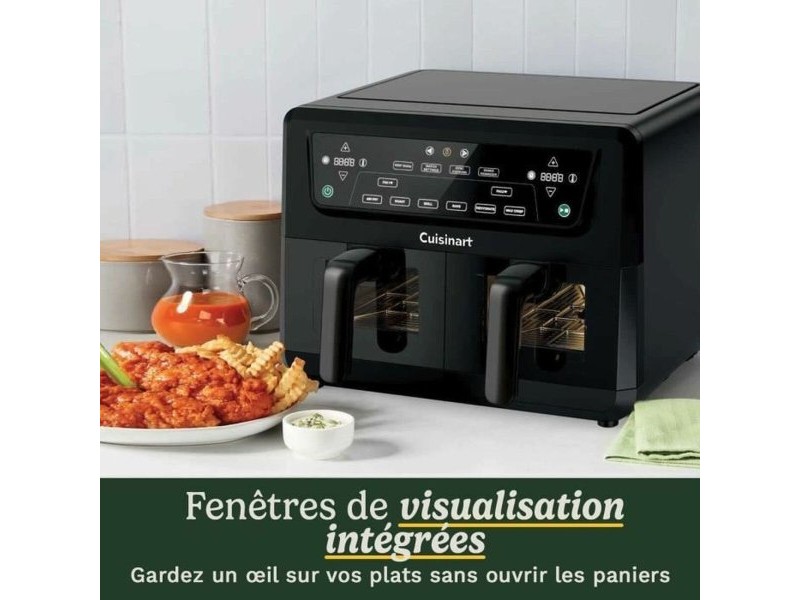 въздушен фритюрник Cuisinart AFD10XBLE Черен 2400 W 10,4 L