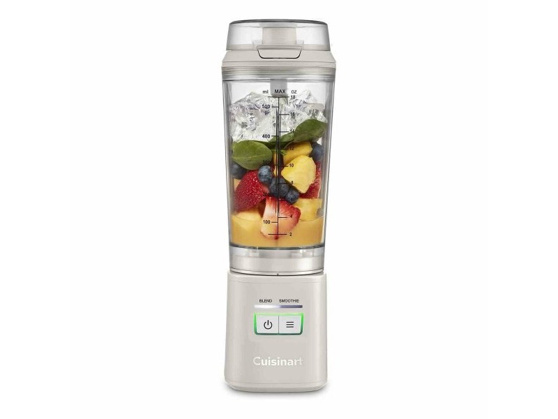 Блендер с чаша Cuisinart PBL100E Blast&Go 120 W Бял 500 ml