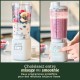 Блендер с чаша Cuisinart PBL100E Blast&Go 120 W Бял 500 ml