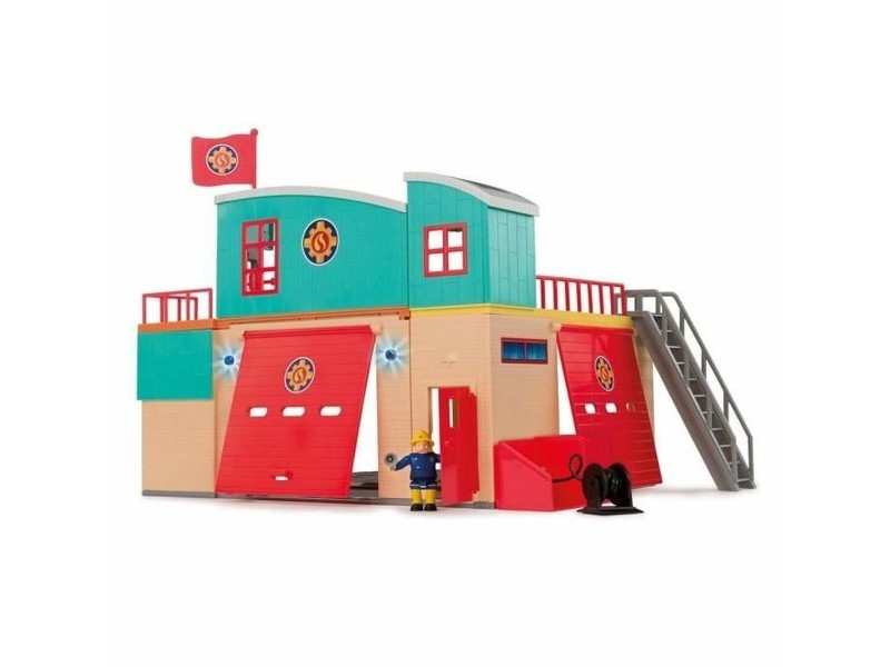 Playset Smoby Caserne de Pompiers Électronique