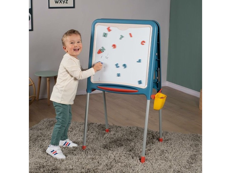 Двустранна Шистова Дъска Smoby Сгъваем 80 Части 105 x 49 x 52 cm