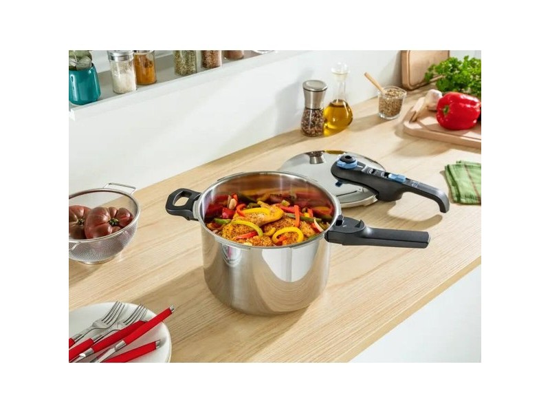 Тенджери Експрес Tefal P2580701 Неръждаема стомана Пластмаса 6 L