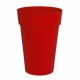 Саксия EDA Tuscan Кръгъл Ø 46 x 65 cm Червен полипропилен