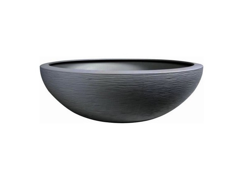 Саксия EDA Graphit Washbasin Сив Тъмно сив (Ø 59 x 21 cm)