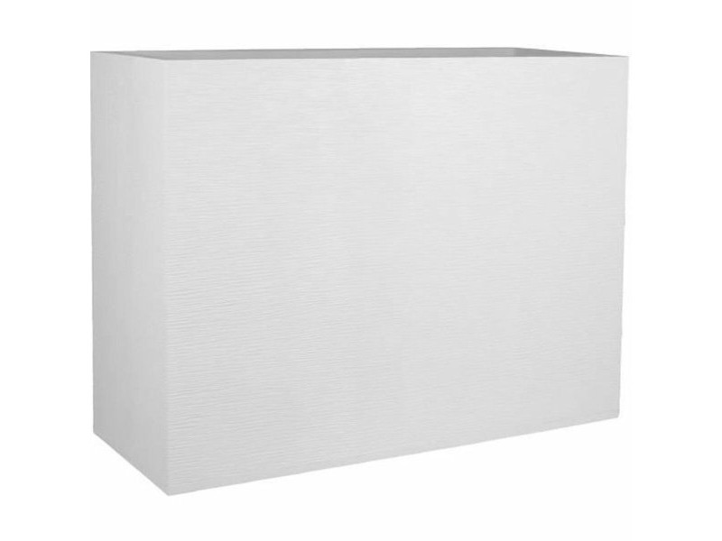 Саксия EDA Wall Loft Graphit Бял Пластмаса Квадратен 78,5 x 29,5 x 60 cm