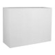 Саксия EDA Wall Loft Graphit Бял Пластмаса Квадратен 78,5 x 29,5 x 60 cm