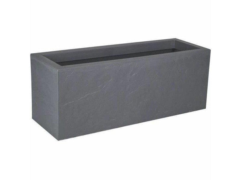Саксия EDA Сив полипропилен 79,5 x 29,5 x 29,5 cm