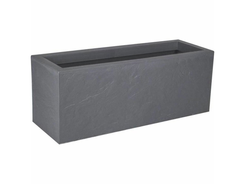 Саксия EDA Сив полипропилен 79,5 x 29,5 x 29,5 cm