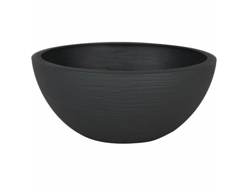 Саксия EDA   Черен Антрацит Ø 25 cm