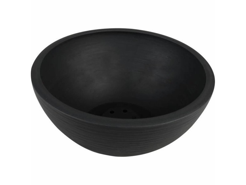 Саксия EDA   Черен Антрацит Ø 25 cm