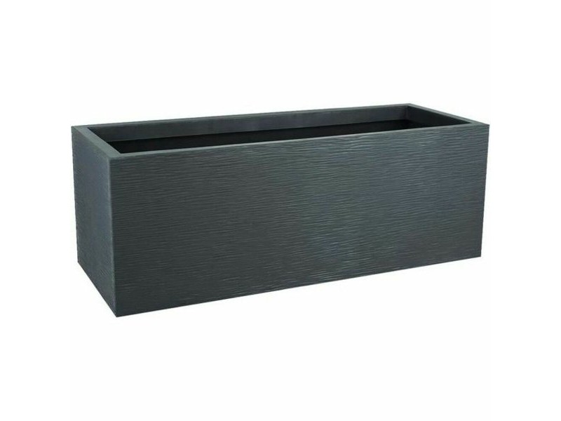 Саксия EDA 79,5 x 29,5 x 29,5 cm Пластмаса Тъмно сив