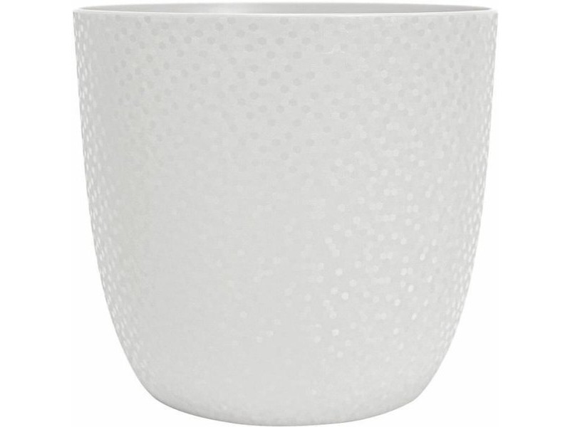 Саксия EDA Opal Chape Бял Ø 29,5 cm