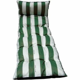 Възглавница за Шезлонг Jardin Prive Зелен 180 x 56 x 10 cm