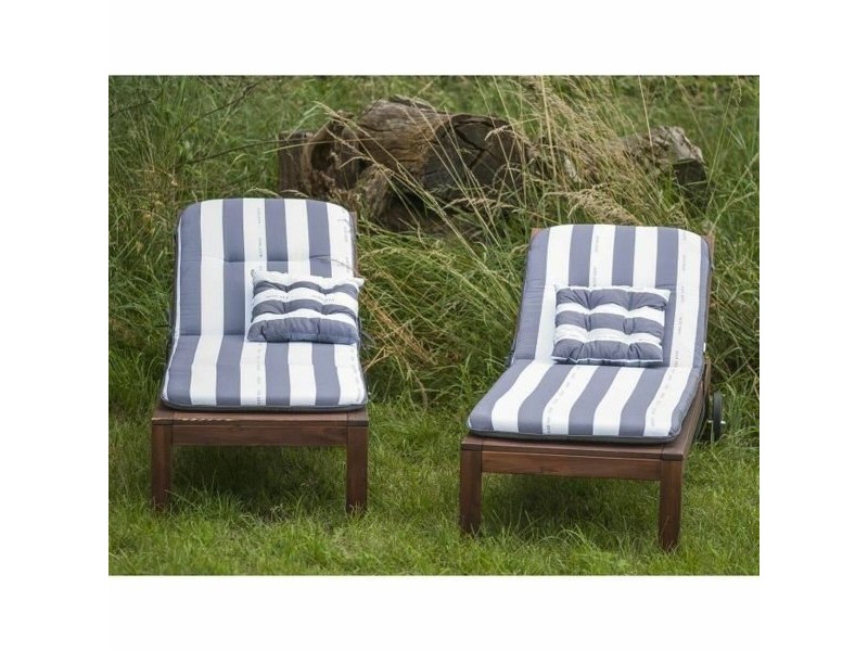 Възглавница за Шезлонг Jardin Prive Син 180 x 56 x 10 cm Възглавница за Шезлонг Jardin Prive Син 180 x 56 x 10 cm