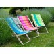 Lamamistool Jardin Prive Червен Райета 106 x 55 x 95 cm Lamamistool Jardin Prive Червен Райета 106 x 55 x 95 cm