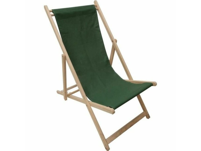 Lamamistool Jardin Prive Зелен 132 x 55 x 35 cm букова дървесина