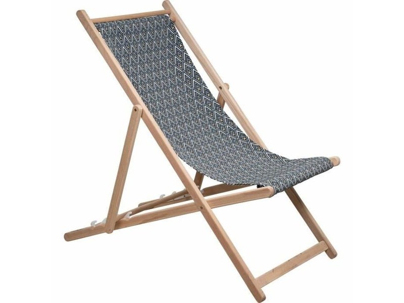 Lamamistool Jardin Prive Кафяв Сив 132 x 55 x 35 cm букова дървесина